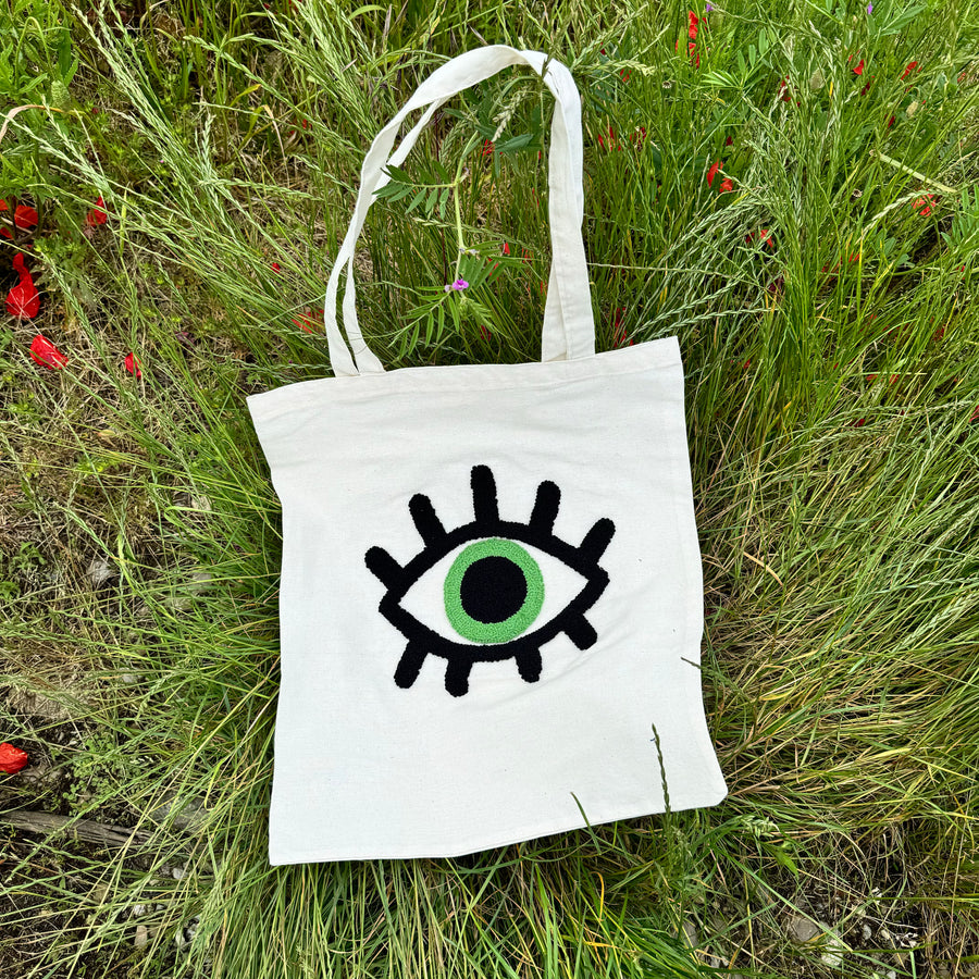 Green Eye Totebag