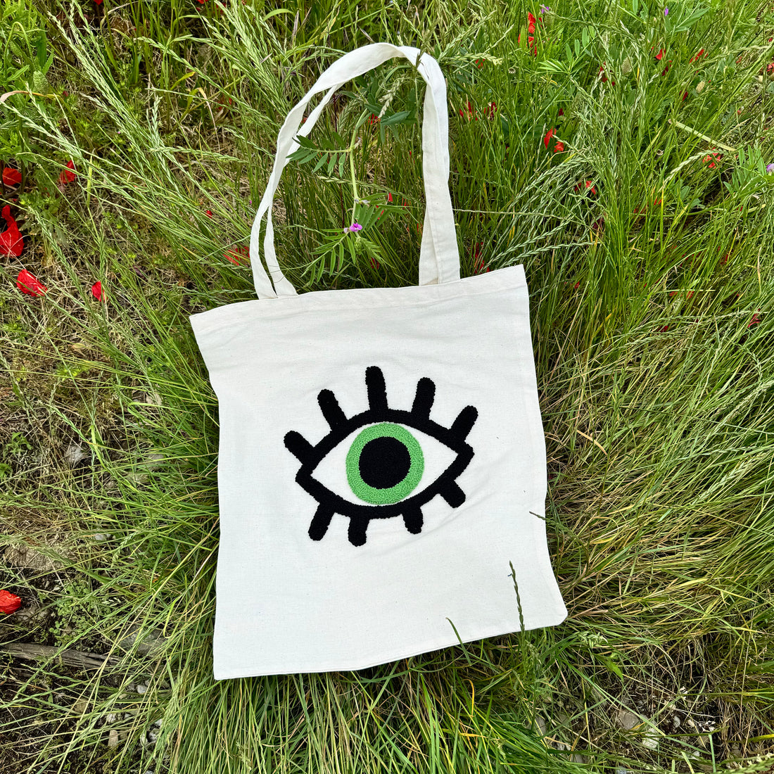 Green Eye Totebag