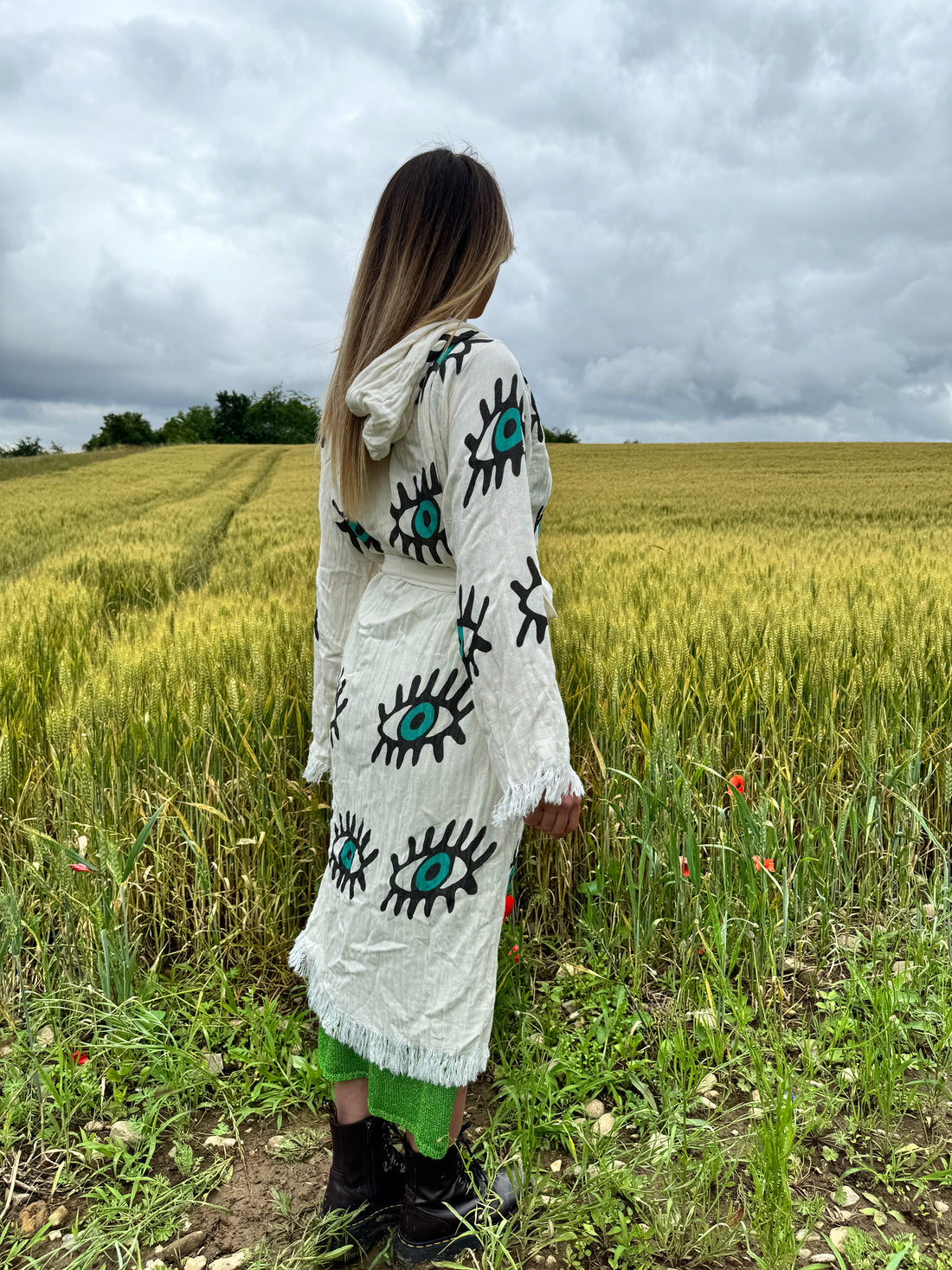 Evil Eye Kimono Boho